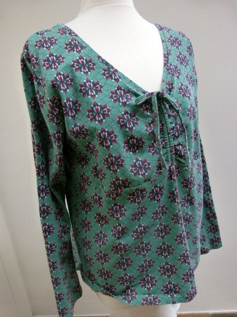 Top tuniek Tranquillo maat XL 44 46 vintage, Kleding | Dames, Meerkleurig, Maat 46/48 (XL) of groter, Ophalen of Verzenden, Zo goed als nieuw