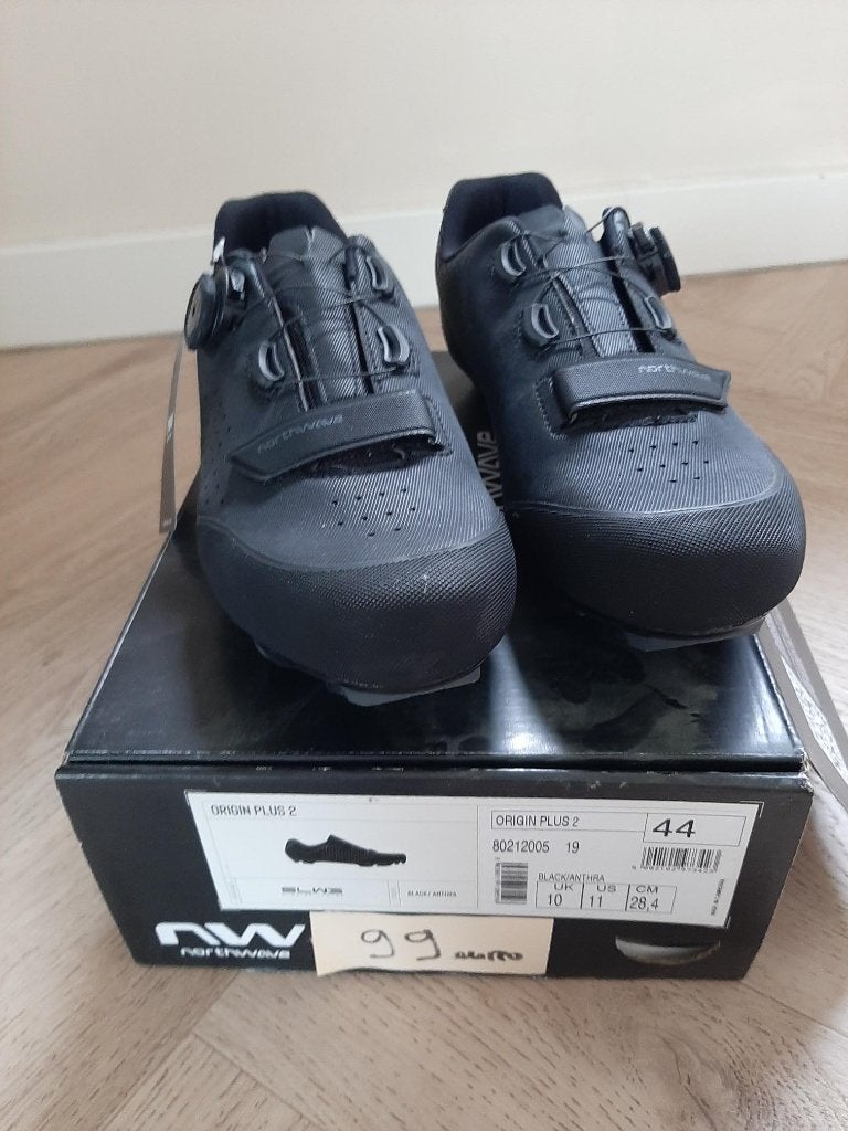Northwave Origin Plus 2 MTB schoenen black maat 44, Fietsen en Brommers, Fietsaccessoires | Fietskleding, Nieuw, Heren, Schoenen