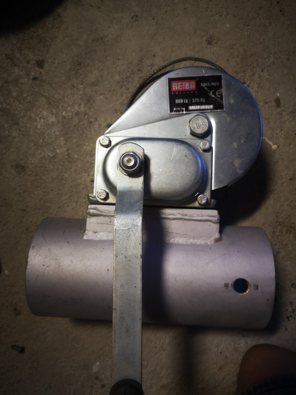 Reima Holland Lier TWZ-800 met katrol, Ophalen, Gebruikt