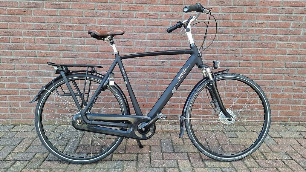 Gazelle Orange C7+ 7 versn. met Rollerbrakes, Ophalen, Gebruikt, Versnellingen, 61 tot 65 cm