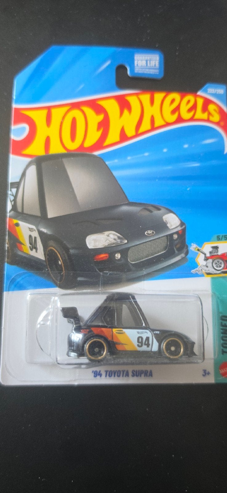 Hot Wheels '94 Toyota Supra Super Treasure Hunt, Hobby en Vrije tijd, Modelauto's | 1:43, Ophalen of Verzenden, Nieuw