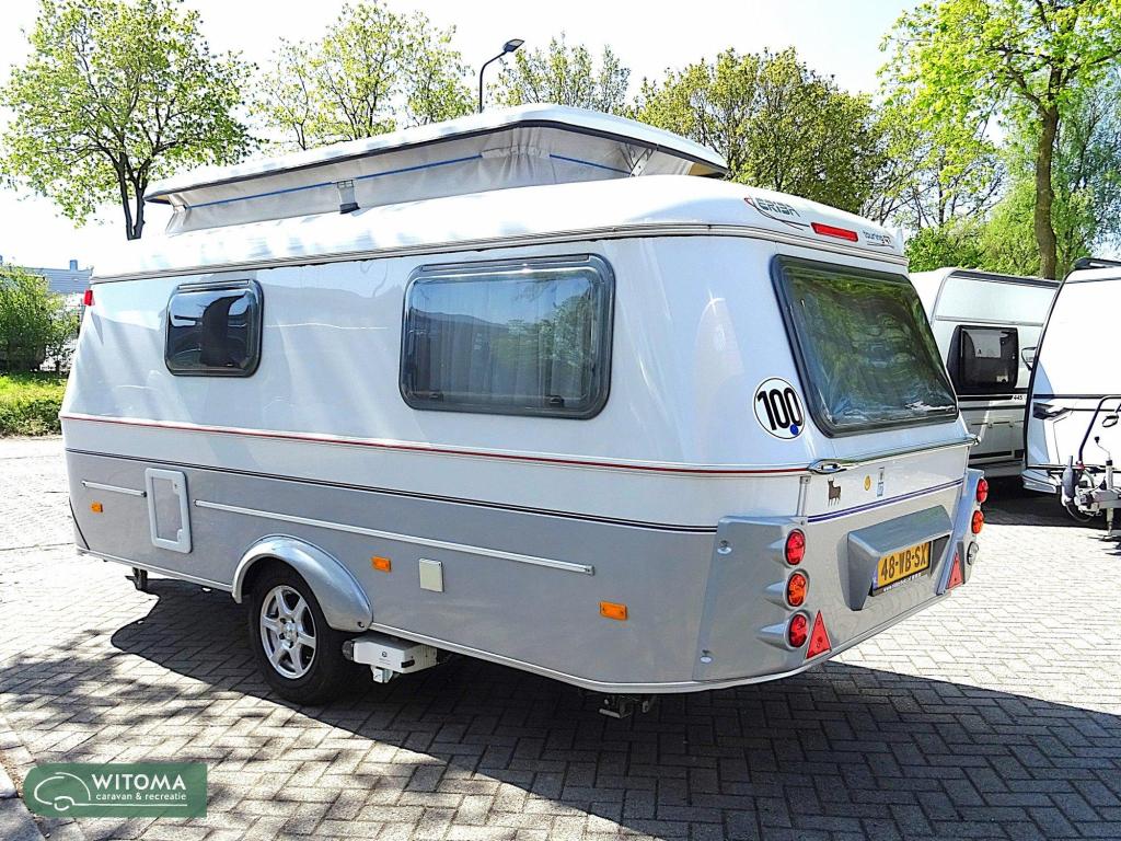 Eriba Touring Troll 530 GT, Caravans en Kamperen, Caravans, Standaardzit, Schokbreker, Bedrijf, Eriba