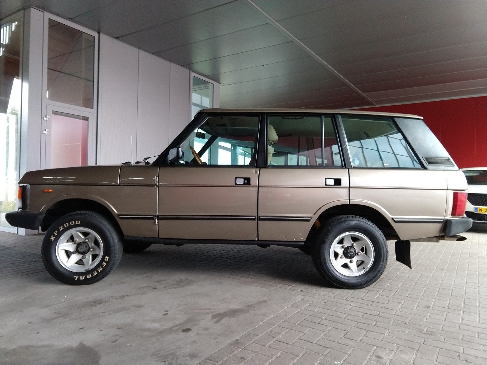 Lichtmetalen velgen met banden voor Range Rover Classic, Ophalen, 15 inch, Zomerbanden, Band(en)