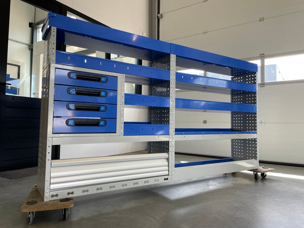 Bus inrichting Ford Transit Custom/ VW Transporter, Ophalen, Bulters Bedrijfswageninrichtingen bv, Info@bulters.nl, 12d De Houtakker