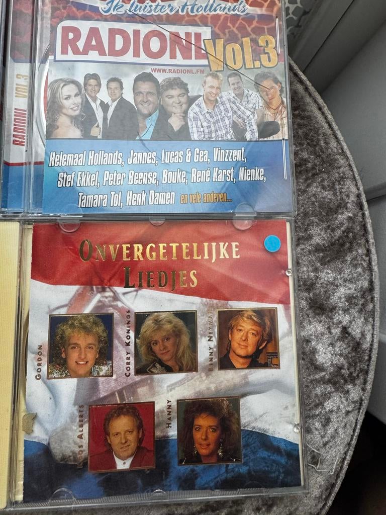 4 stuks Hollandse muziek CD's - RadioNL en Onvergetelijke Li, Ophalen of Verzenden, Gebruikt, Levenslied of Smartlap