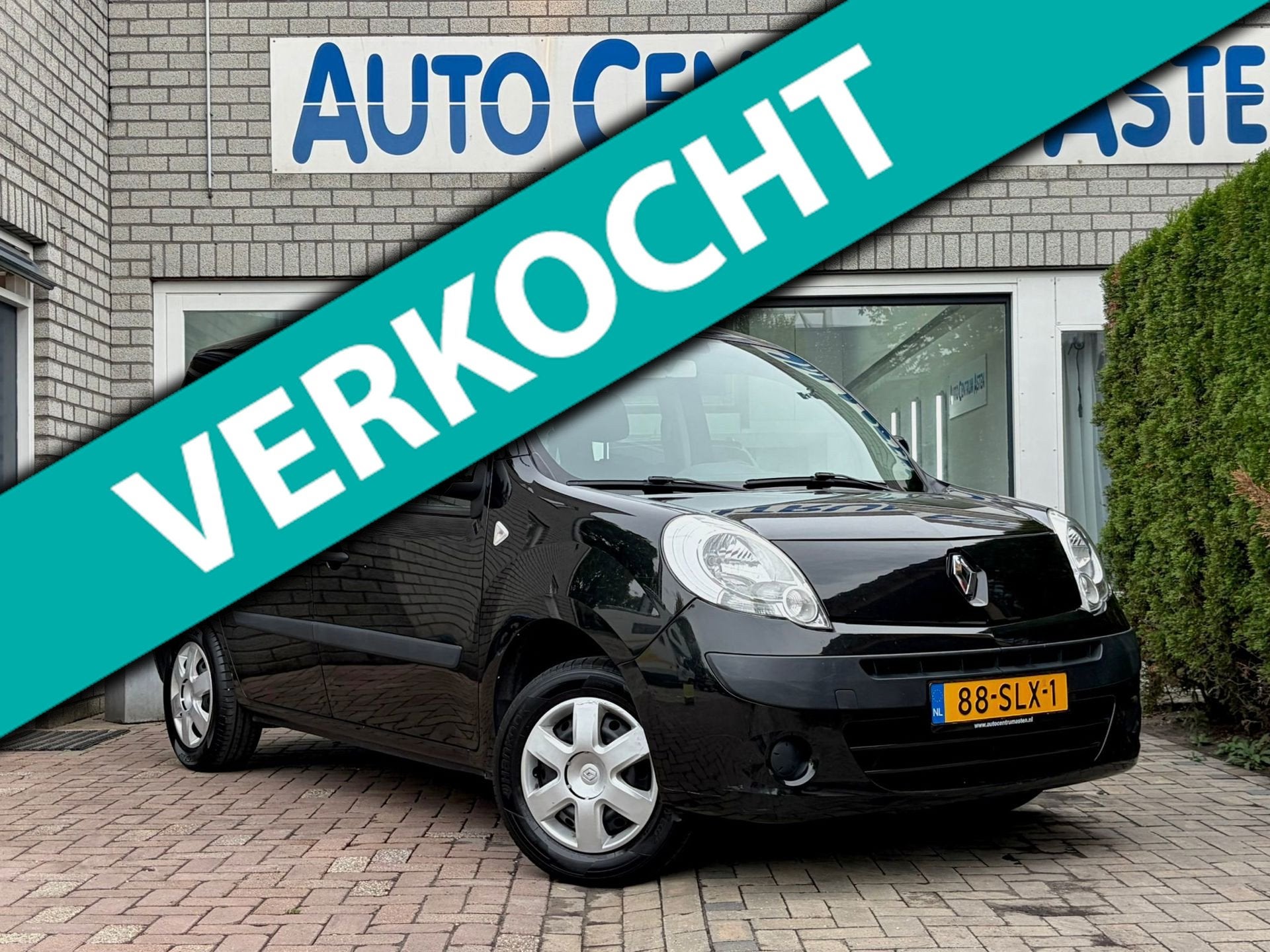 Renault Kangoo Family 1.6-16V Authentique, Auto's, Metallic lak, Gebruikt, 4 cilinders, Zwart
