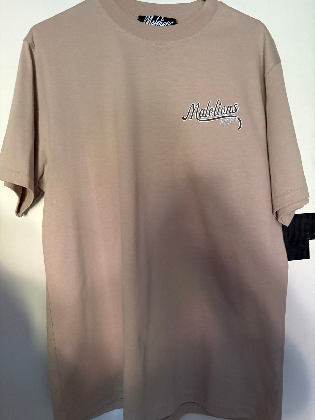 Malelions shirt heren maat M, Ophalen of Verzenden, Zo goed als nieuw, Maat 48/50 (M), Beige