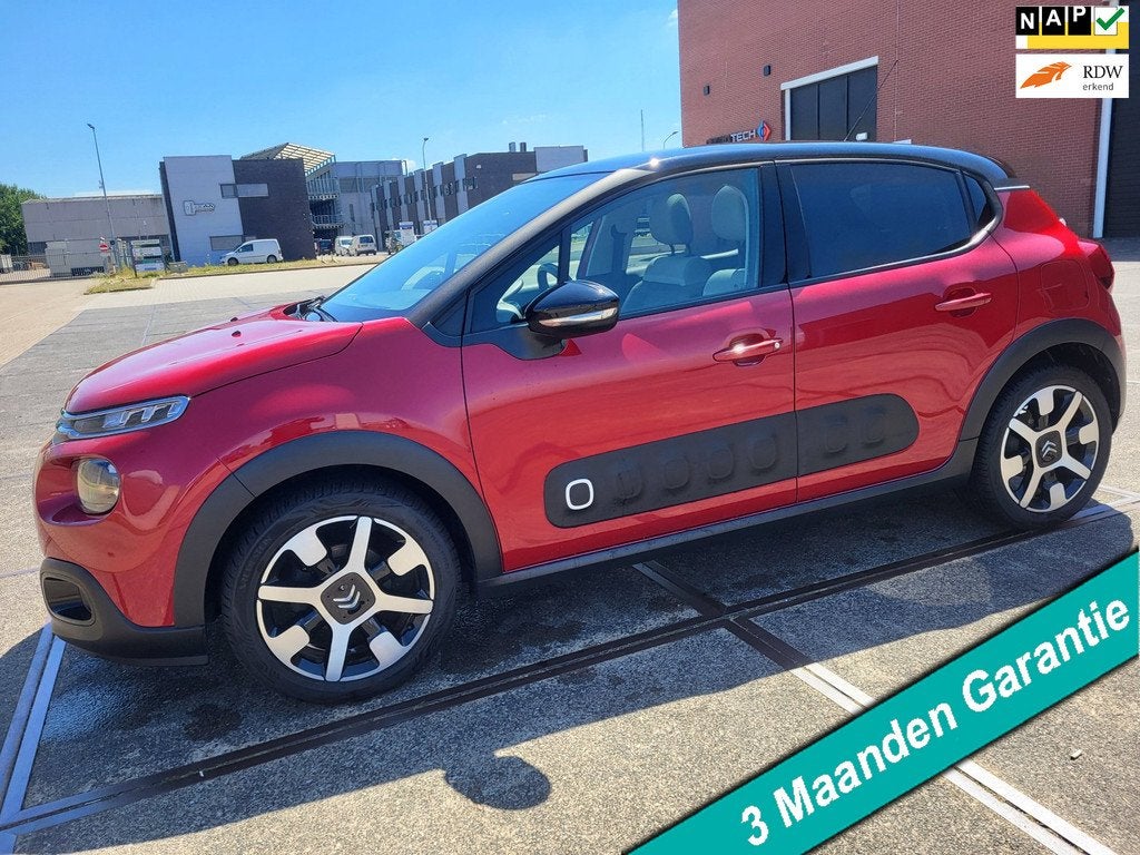 Citroen C3 1.2 PureTech S&S Shine Panoramadak, Auto's, Voorwielaandrijving, 1025 kg, 1199 cc, Origineel Nederlands
