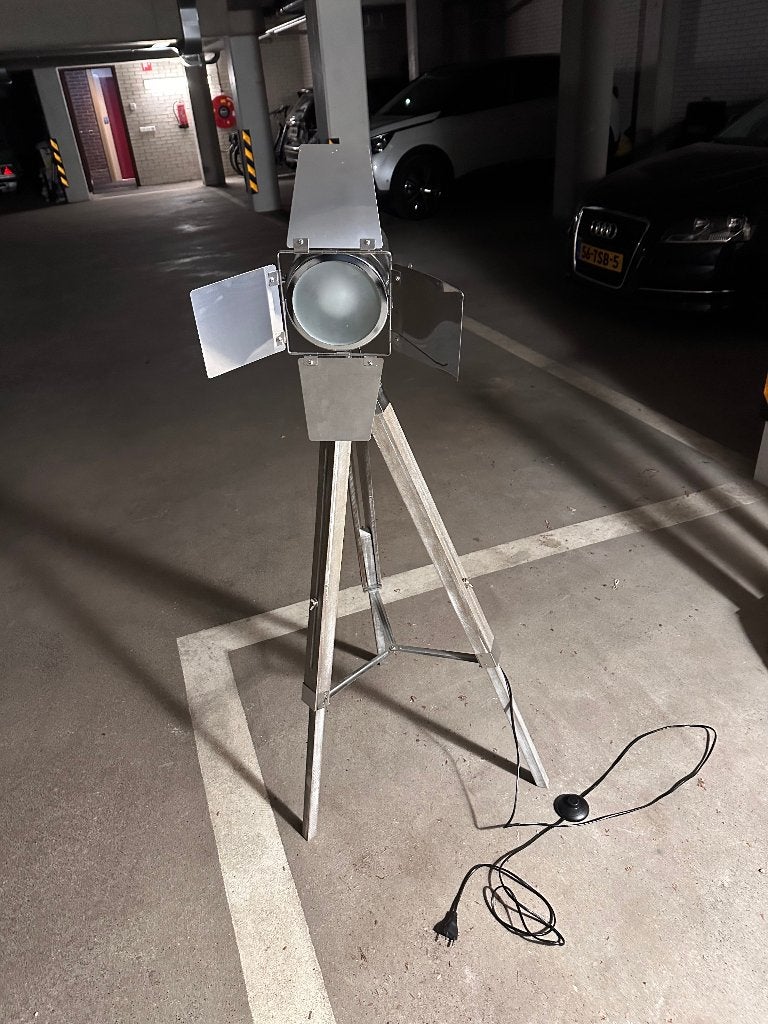 vloerlamp, Ophalen, Moderne vormgeving, Overige fittingen, Zo goed als nieuw