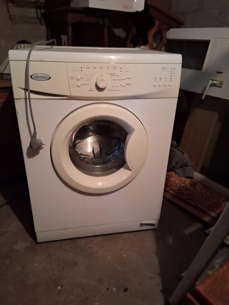 Wasmachine whirlpool, Witgoed en Apparatuur, Ophalen, 1200 tot 1600 toeren, Gebruikt, 4 tot 6 kg