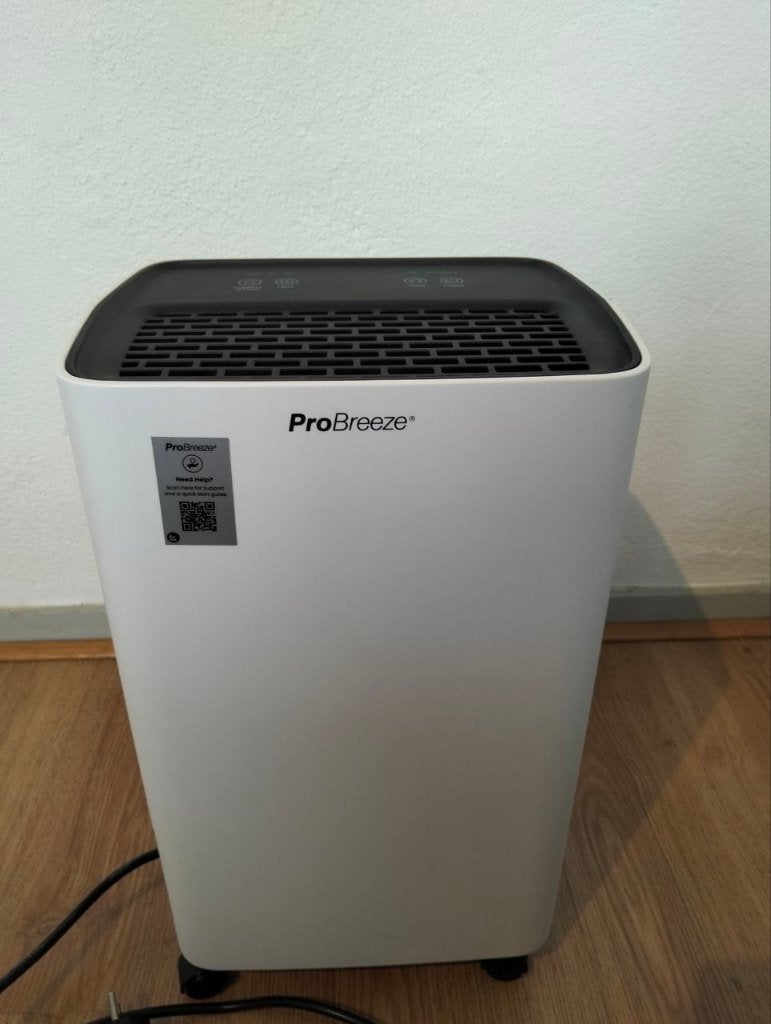 Luchtontvochtiger/Dehumidifier - ProBreeze PB-D-27 - 12L, Ophalen, Zo goed als nieuw