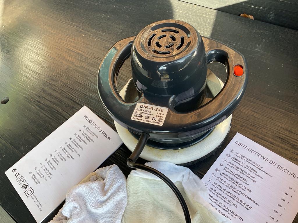 Poetsmachine voor auto - QIR-A-240, Ophalen of Verzenden, Gebruikt