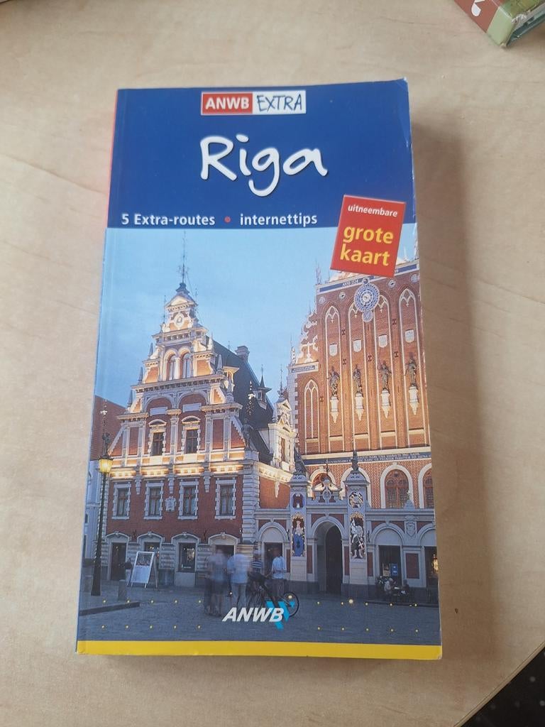 ANWB extra Reisgids Riga met kaart, Boeken, Reisgidsen, Europa, Ophalen of Verzenden, Zo goed als nieuw, Reisgids of -boek