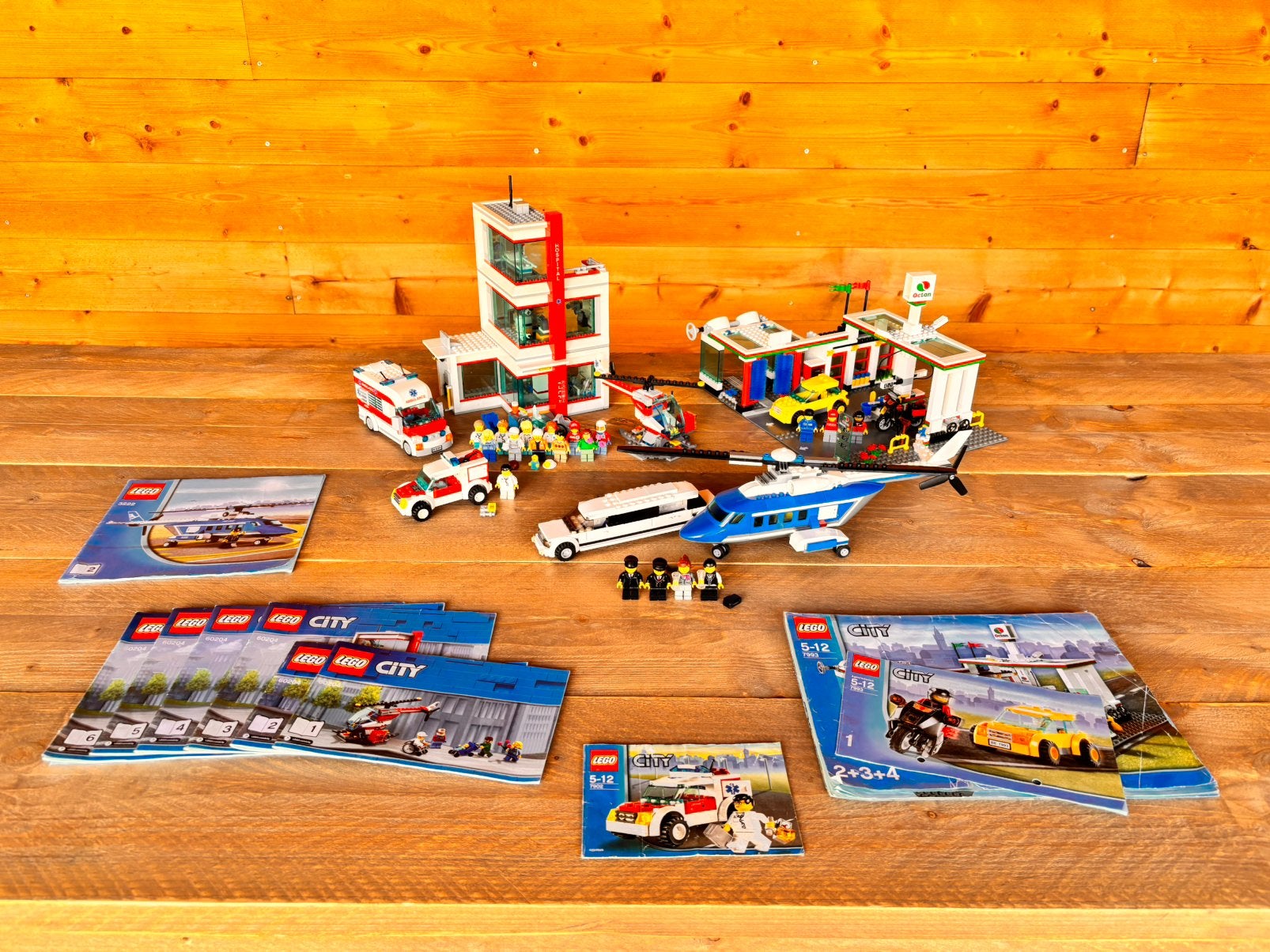 Lego City Partij | 4 Sets | Compleet en Schoon |, City, Lego, Ophalen of Verzenden, Zo goed als nieuw