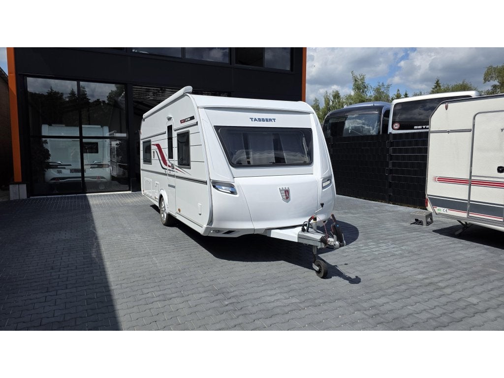 Tabbert Da Vinci 495 HE mover,luifel,airco,TV, Rondzit, Tabbert, Bedrijf, 5 tot 6 meter