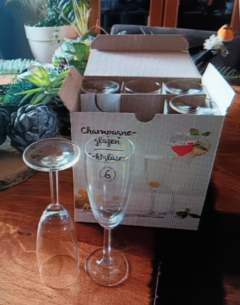 6 stuks champagne of sekt glazen nieuw, Ophalen of Verzenden, Nieuw, Overige typen