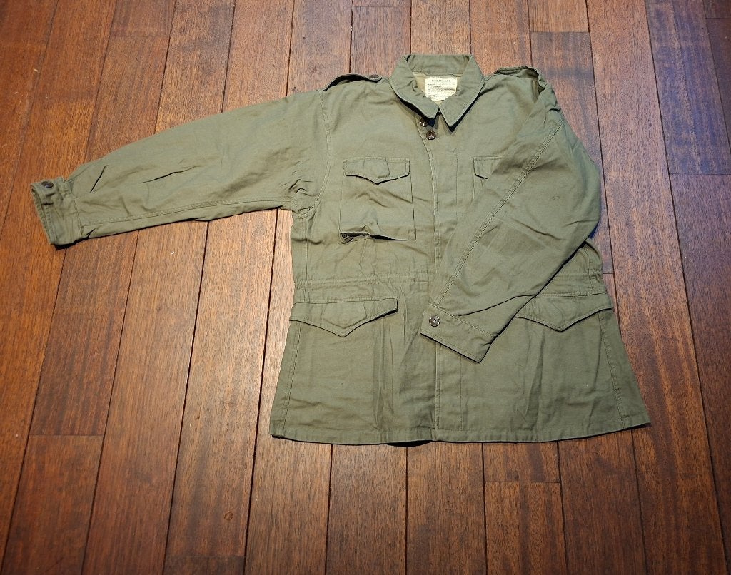 US Army WWII M43 Fieldjacket, Verzenden, Landmacht, Amerika, Kleding of Schoenen