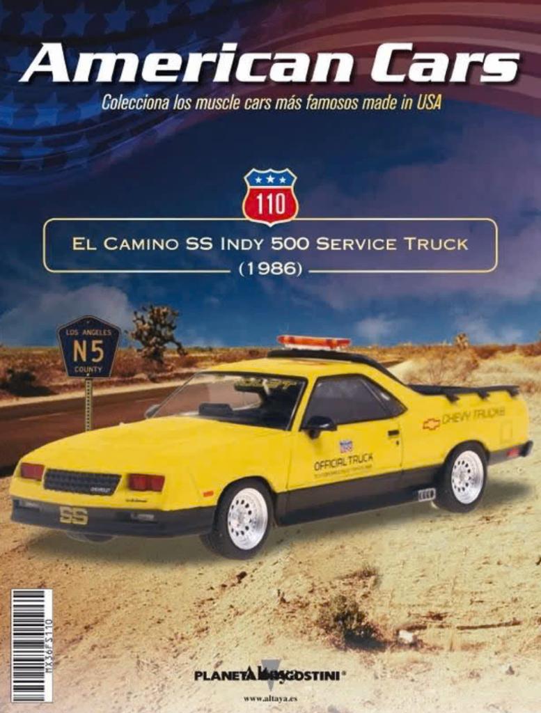 Chevrolet Camino SS Indy 500 ServiceTruck '86 1/43 AC # 110, Verzenden, Nieuw, Auto, Overige merken