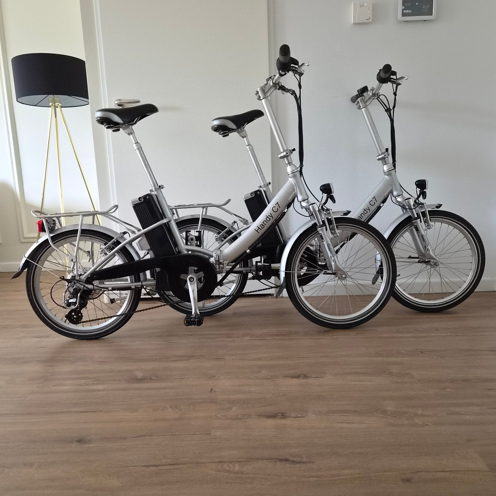 2x Z.G.A.N. Nimoto Handy elektrische vouwfietsen (20inch)