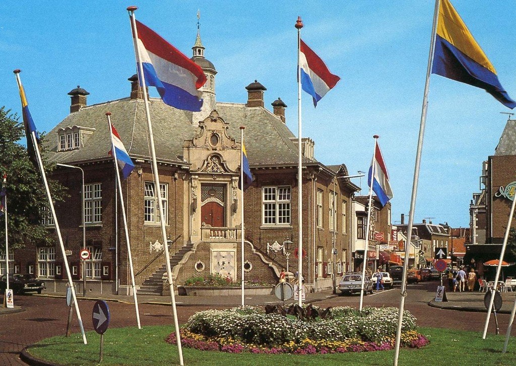 ZANDVOORT Gemeentehuis, Verzenden, 1960 tot 1980, Ongelopen, Noord-Holland