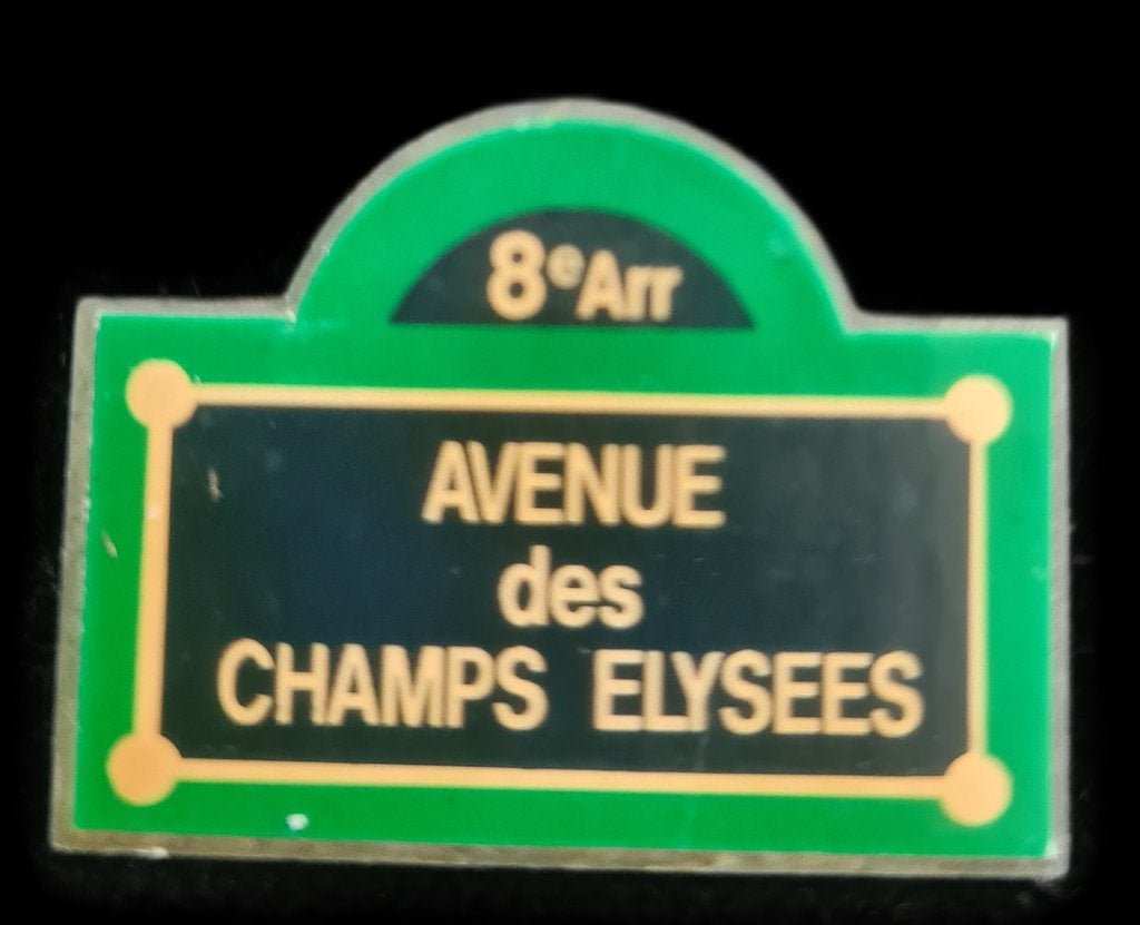 Avenue des Champs Elysees pin, Verzenden, Nieuw, Stad of Land, Speldje of Pin