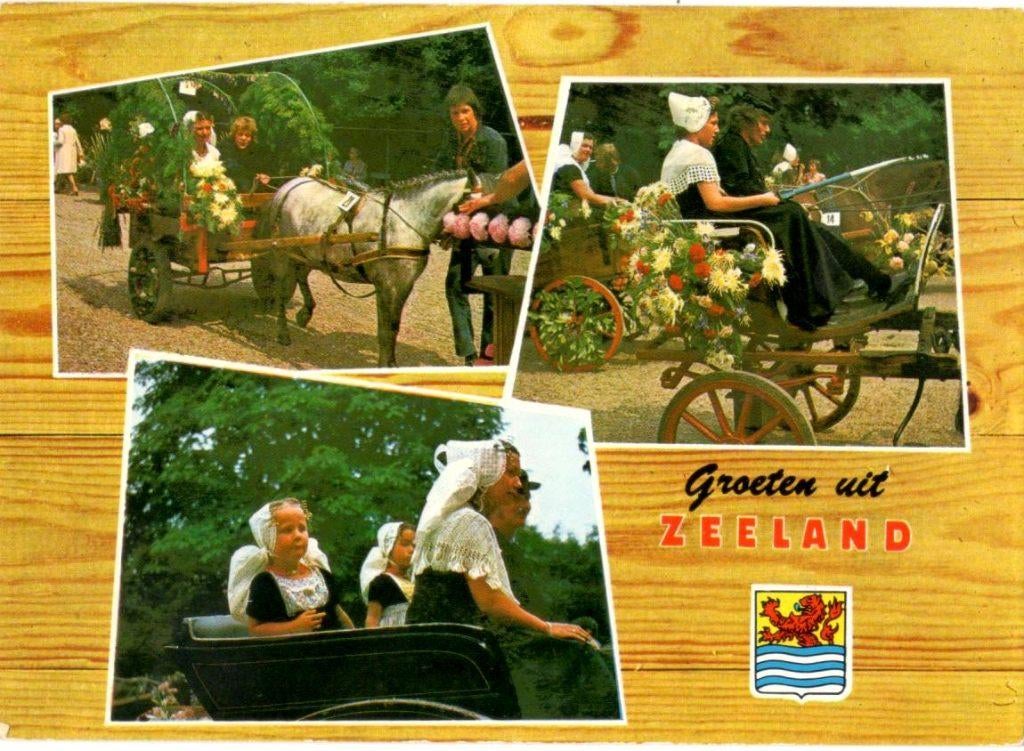 Zeeland  klederdracht, Verzenden, 1980 tot heden, Gelopen, Zeeland