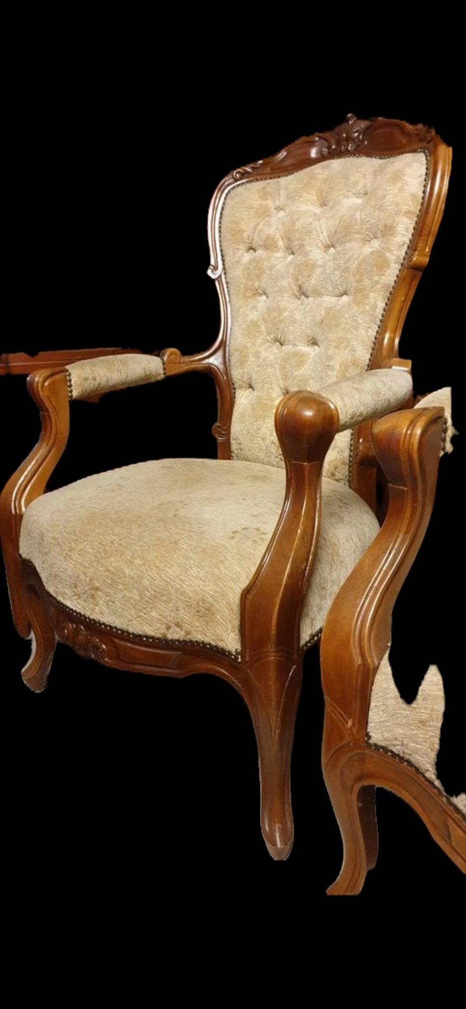 Set van 2 Barok fauteuils - Klassiek en Elegant, Ophalen