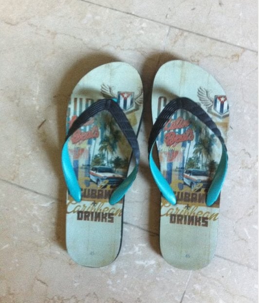 Heren slippers Cari bean mt 45, Kleding | Heren, Slippers, Ophalen of Verzenden, Zo goed als nieuw, Cari bean