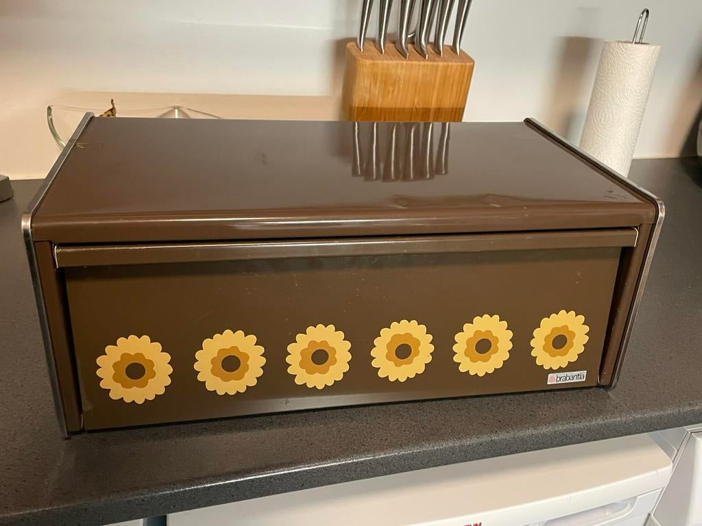 Vintage broodtrommel, Huis en Inrichting, Keuken | Keukenbenodigdheden, Ophalen, Zo goed als nieuw