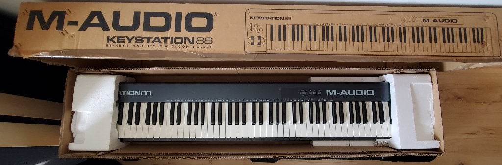 M-Audio Keystation 88 MK2, Ophalen, Zo goed als nieuw