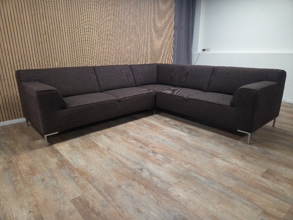 Mooi Groot Bruin MONTEL FRESH Hoekbank, Info@banxtel.nl, Gebruikt, Hoekbank, Hoekbank