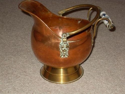 koperen helmkit, Antiek en Kunst, Ophalen of Verzenden