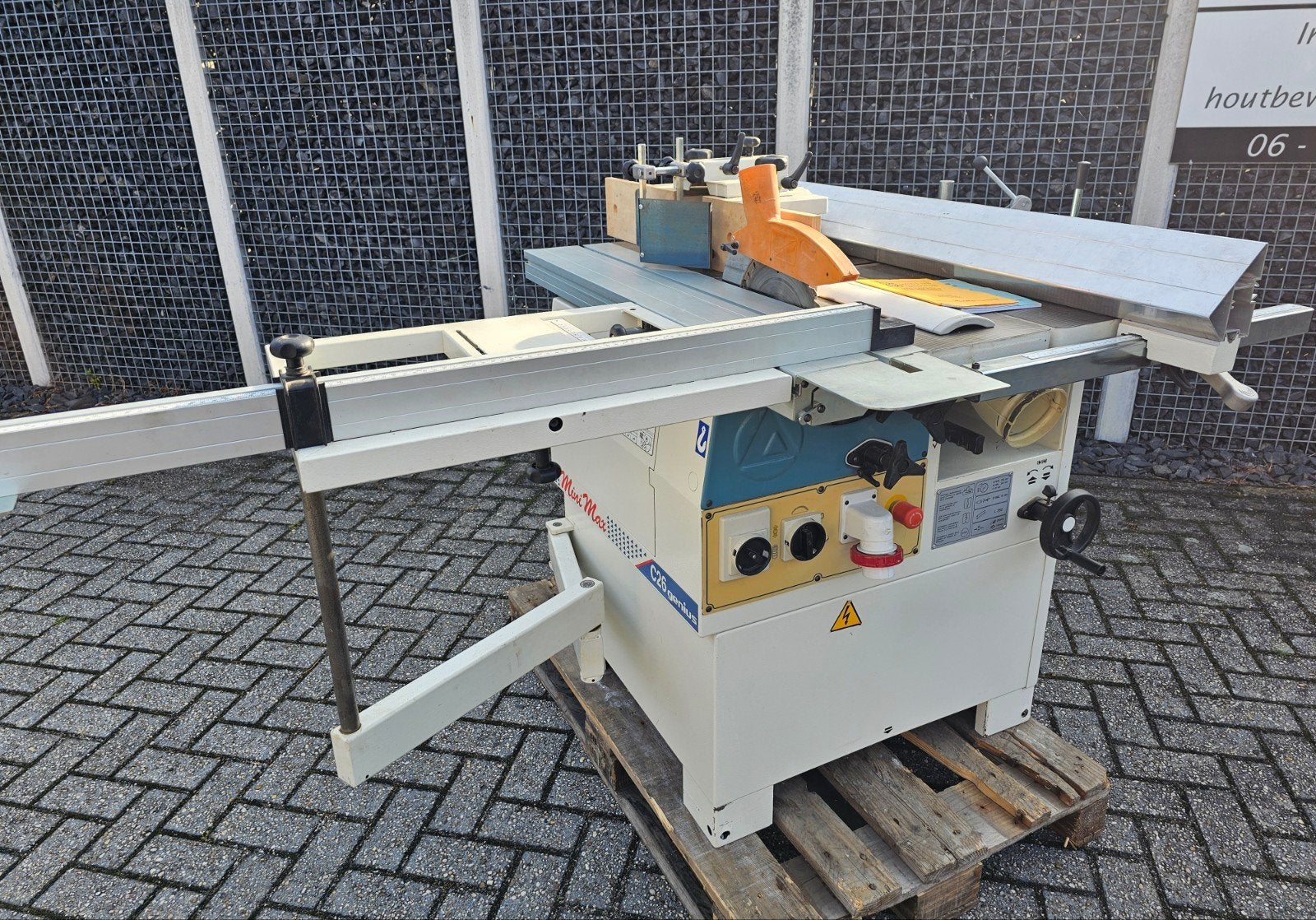 combinatiemachine SCM 5 voudig, Ophalen, 70 mm of meer, Overige typen, SCM  Casadei MiniMax