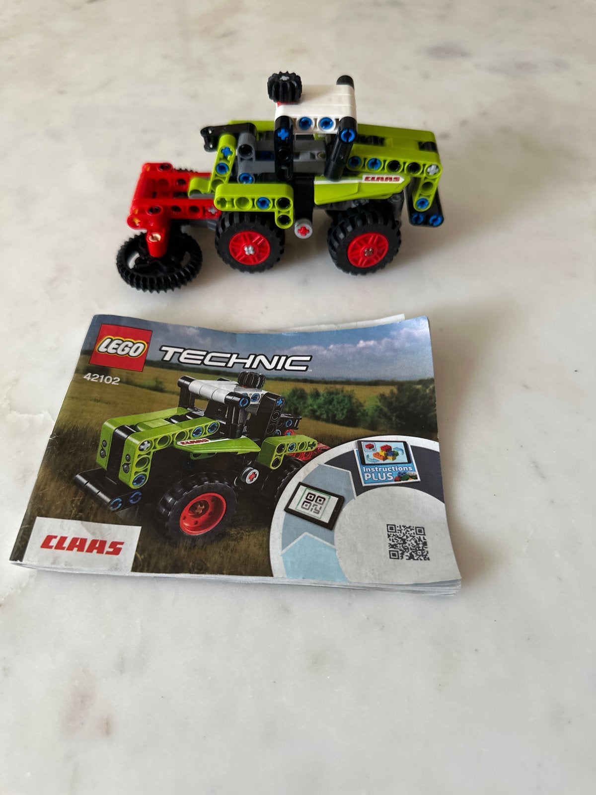 LEGO Technic Claas Xerion 42102 Tractor met instructies, Ophalen, Gebruikt, Overige merken