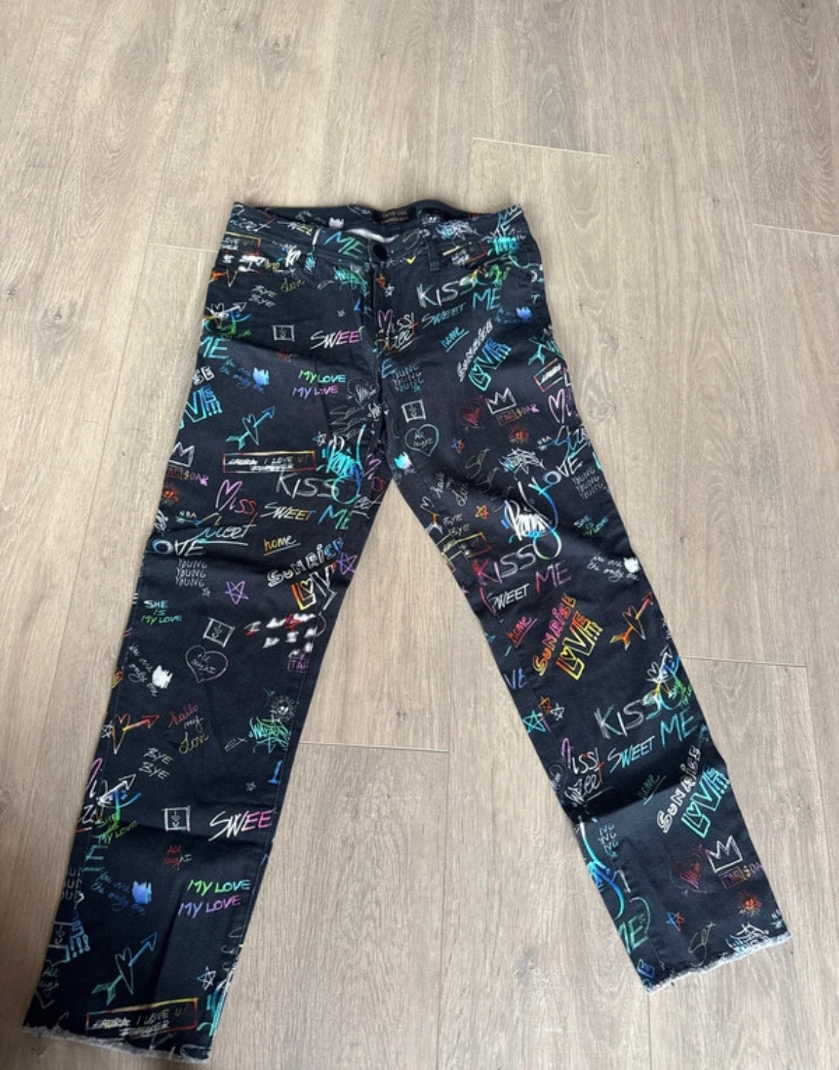 Kleurrijke broek festival van het merk raffaello Rossi, Ophalen of Verzenden, Zo goed als nieuw, Overige kleuren, W28 - W29 (confectie 36)
