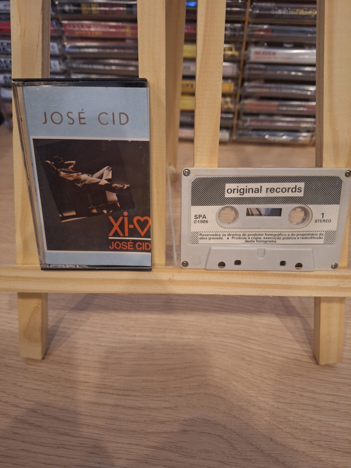 José Cid - XI - Coração Cassette (1986), Gebruikt, Wereldmuziek, 1 bandje, Ophalen of Verzenden
