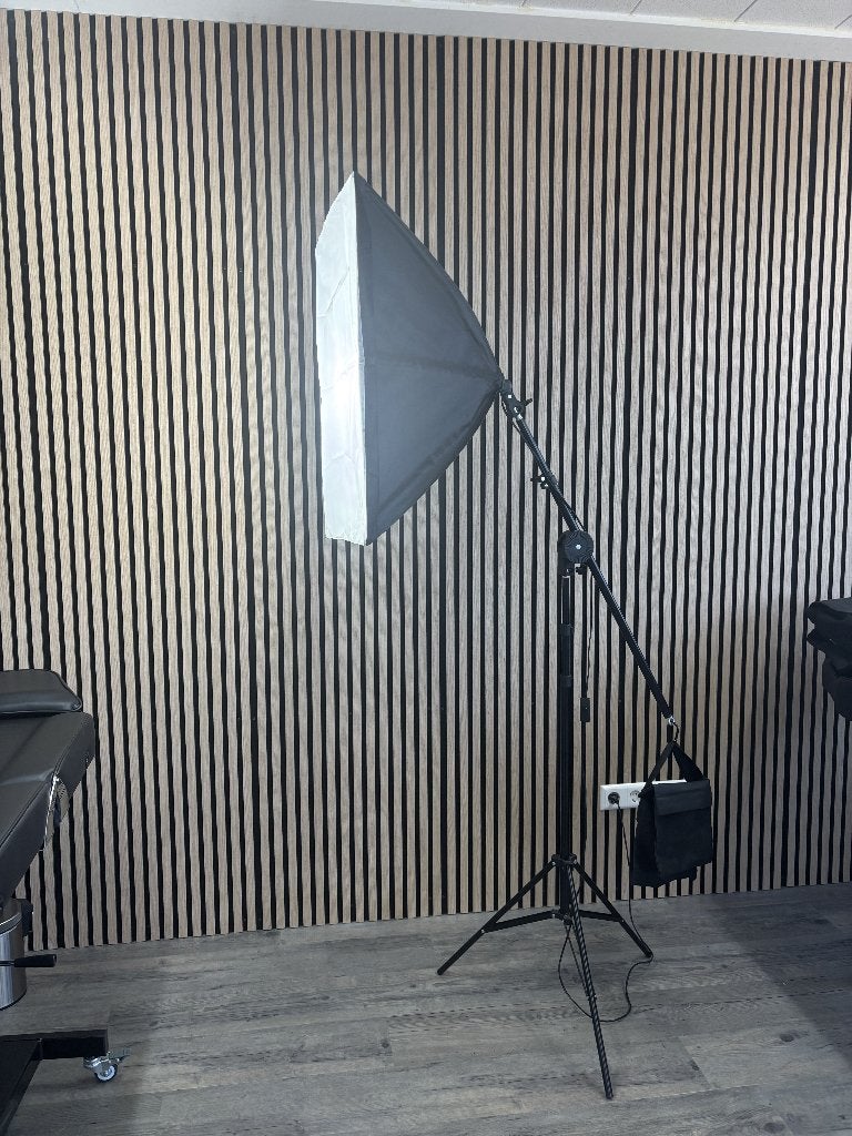 Softbox, Audio, Tv en Foto, Fotografie | Fotostudio en Toebehoren, Ophalen, Zo goed als nieuw, Inclusief lampen, Overige typen