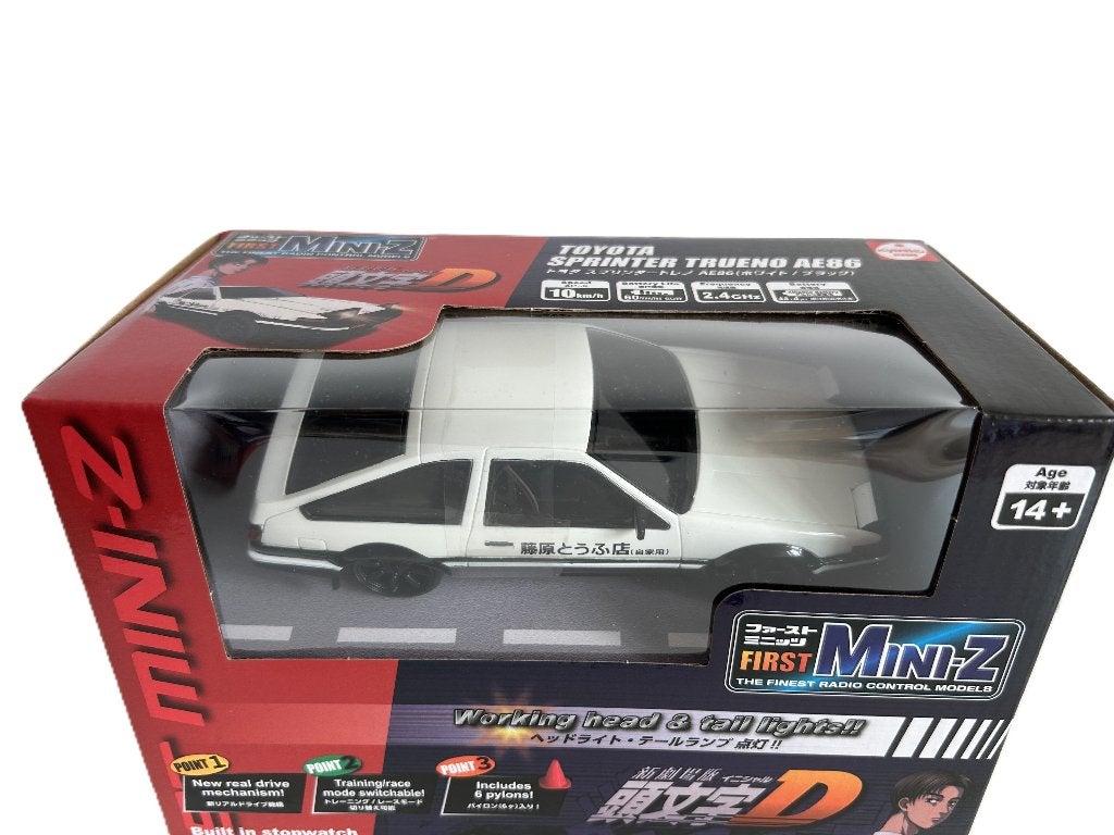 Kyosho First Mini-Z 1:28 Initial-D Sprinter Trueno AE86, Ophalen of Verzenden, Nieuw, Overige schalen, Auto onroad