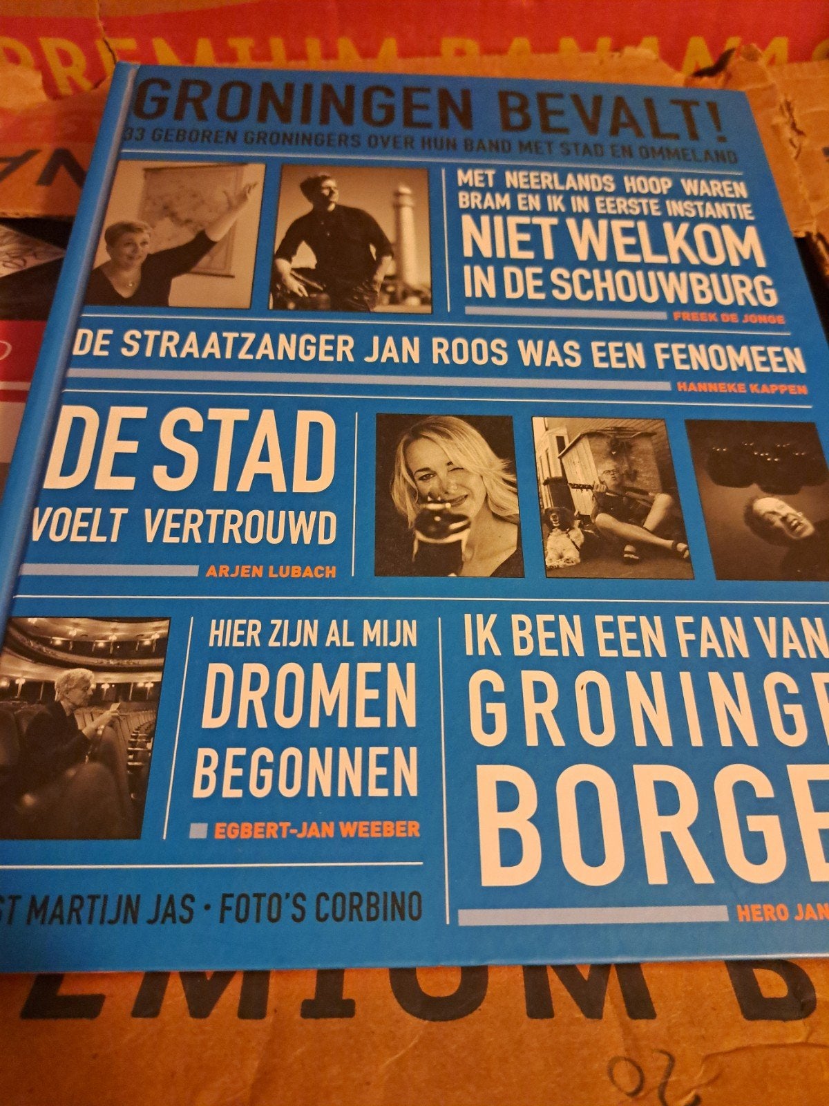 Groningen Bevalt! Boek over Groningers en hun stad, Ophalen of Verzenden, 20e eeuw of later, Zo goed als nieuw, Diverse auteurs