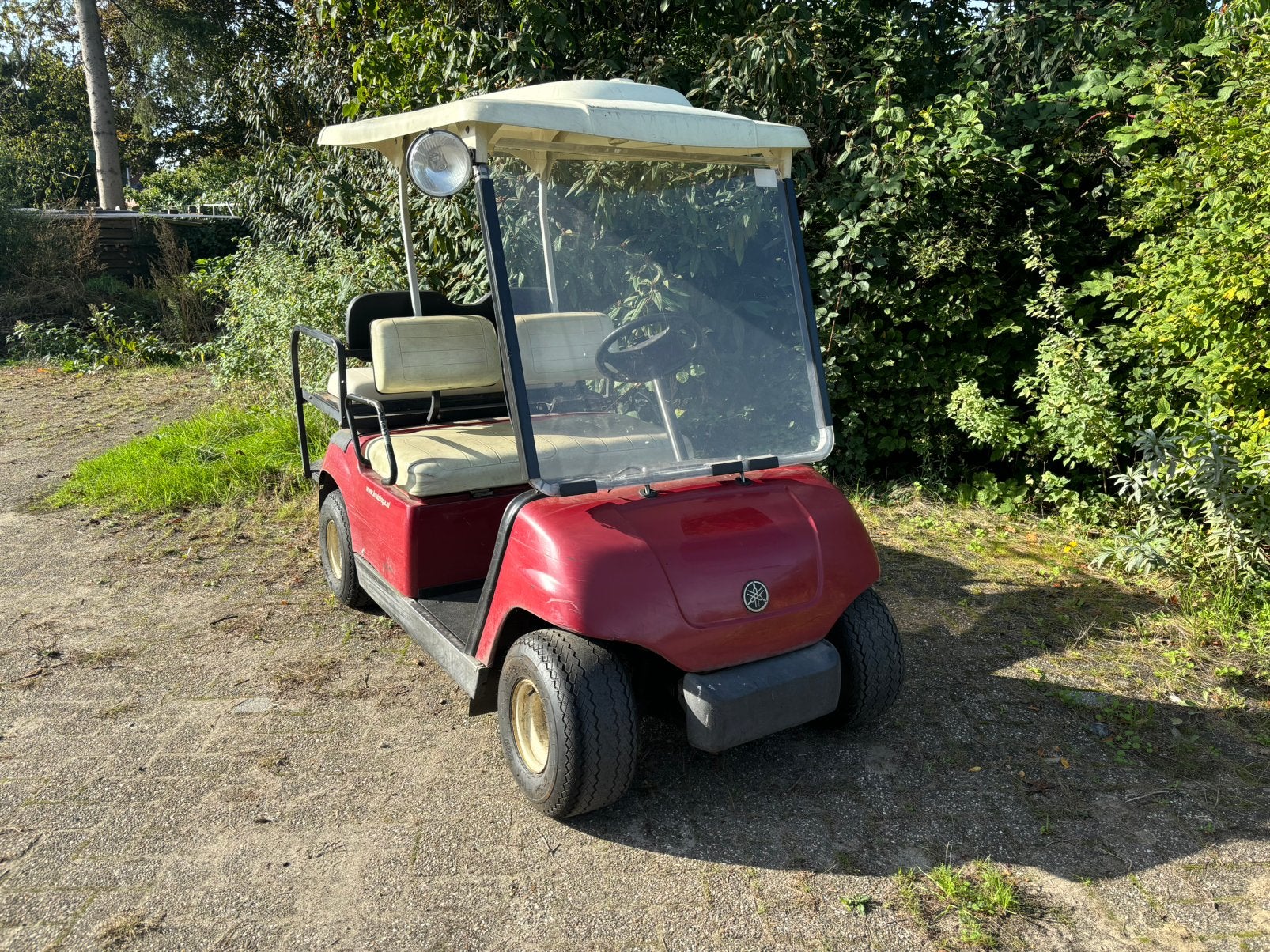 Yamaha golfkar elektrisch, Ophalen of Verzenden, Gebruikt, Golfkar, Overige merken