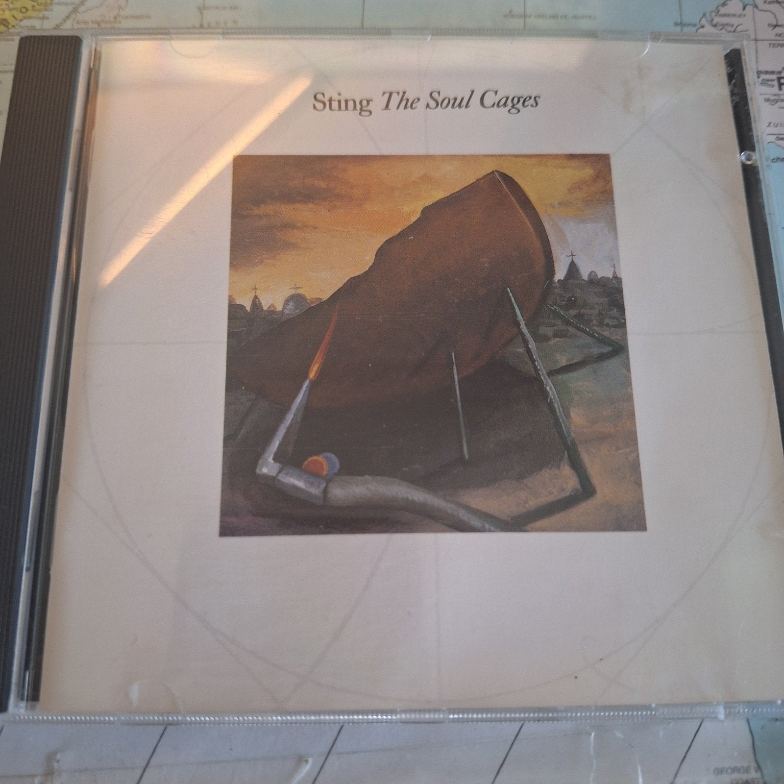 Sting - The Soul Cages CD (Pop, Rock), Gebruikt, Pop, Ophalen of Verzenden, Inclusief doosje