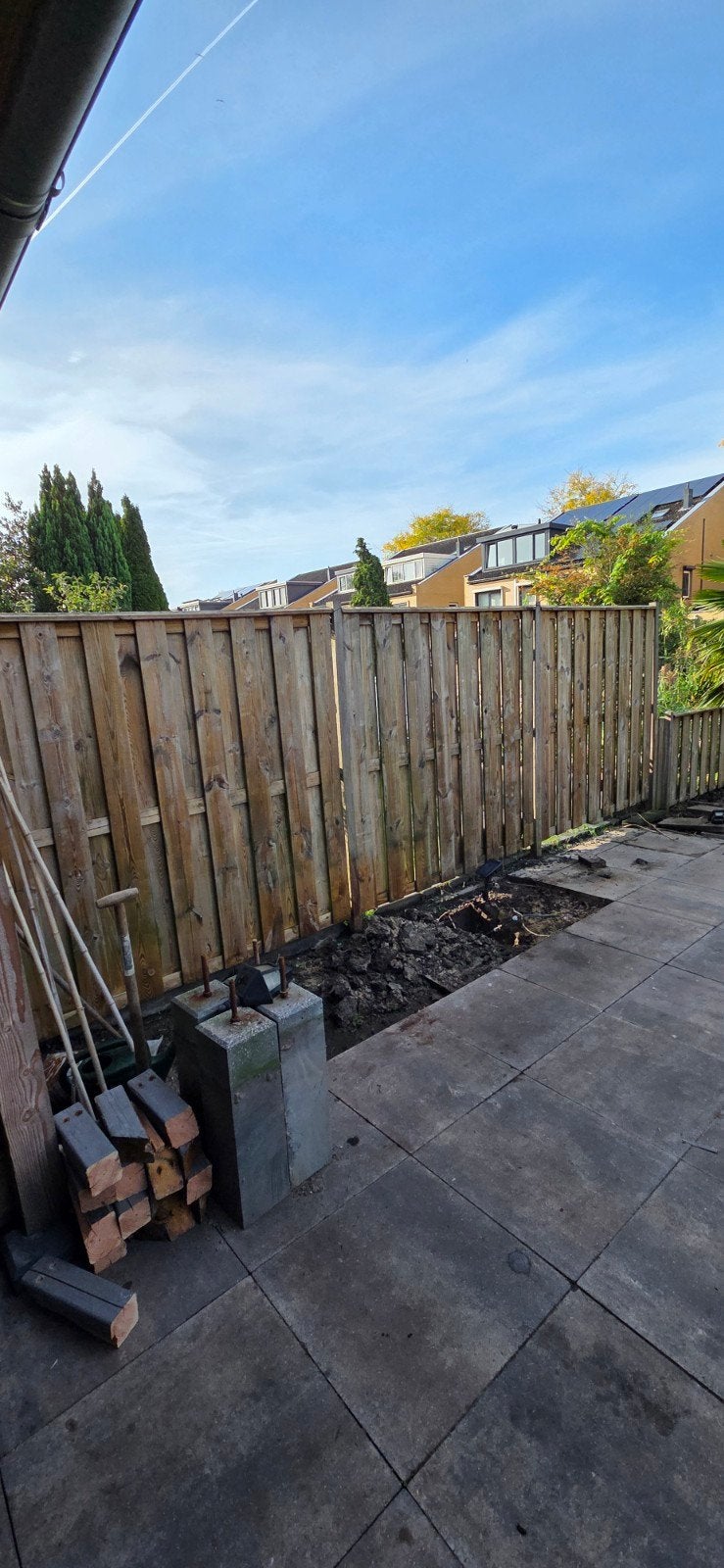 3.5 180x180cm goede tuinschermen schuttingdelen, Ophalen, Hout, Minder dan 3 meter, 1 tot 2 meter