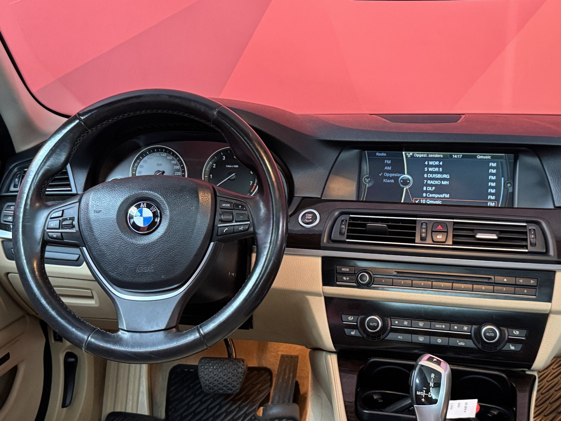 BMW 5 Serie Touring 523i High Executive | Navigatie | Panora, Auto's, BMW, Euro 5, Achterwielaandrijving, Gebruikt, Beige