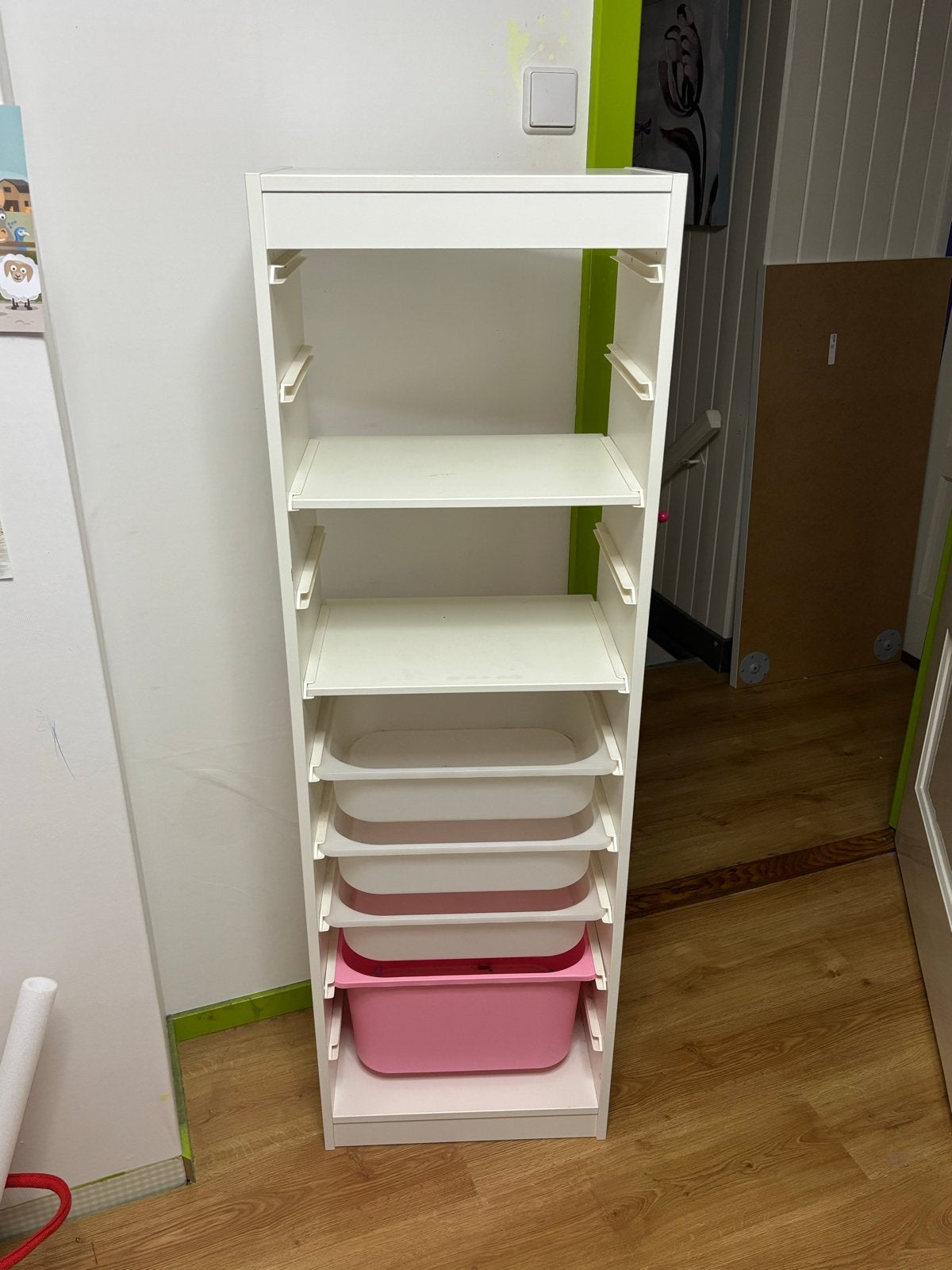 IKEA Trofast opbergkast met bakken, Ophalen, Gebruikt, 105 cm of meer, Minder dan 50 cm