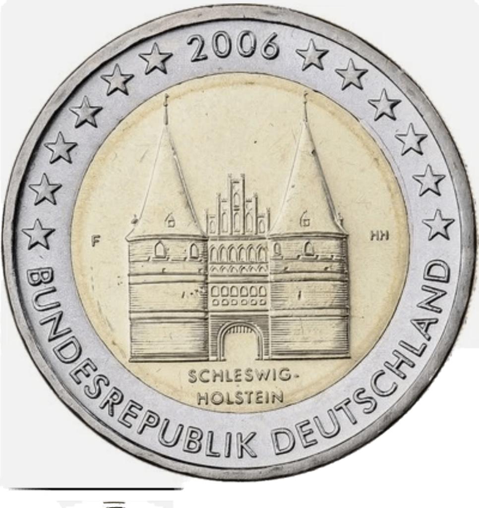 Euromunten, Postzegels en Munten, Ophalen of Verzenden, Duitsland, 2 euro, Losse munt