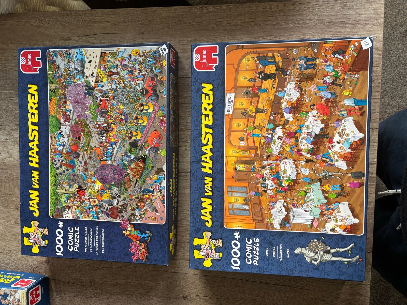Grote collectie Jan van Haasteren puzzels (20 stuks), Ophalen, Meer dan 50 stukjes, Gebruikt, 6 jaar of ouder