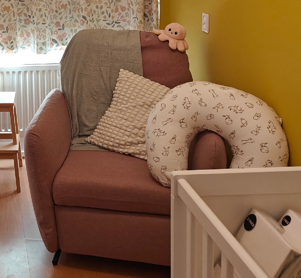 EKOLSUND Relaxfauteuil - IKEA, Ophalen, Zo goed als nieuw, 75 tot 100 cm, Stof
