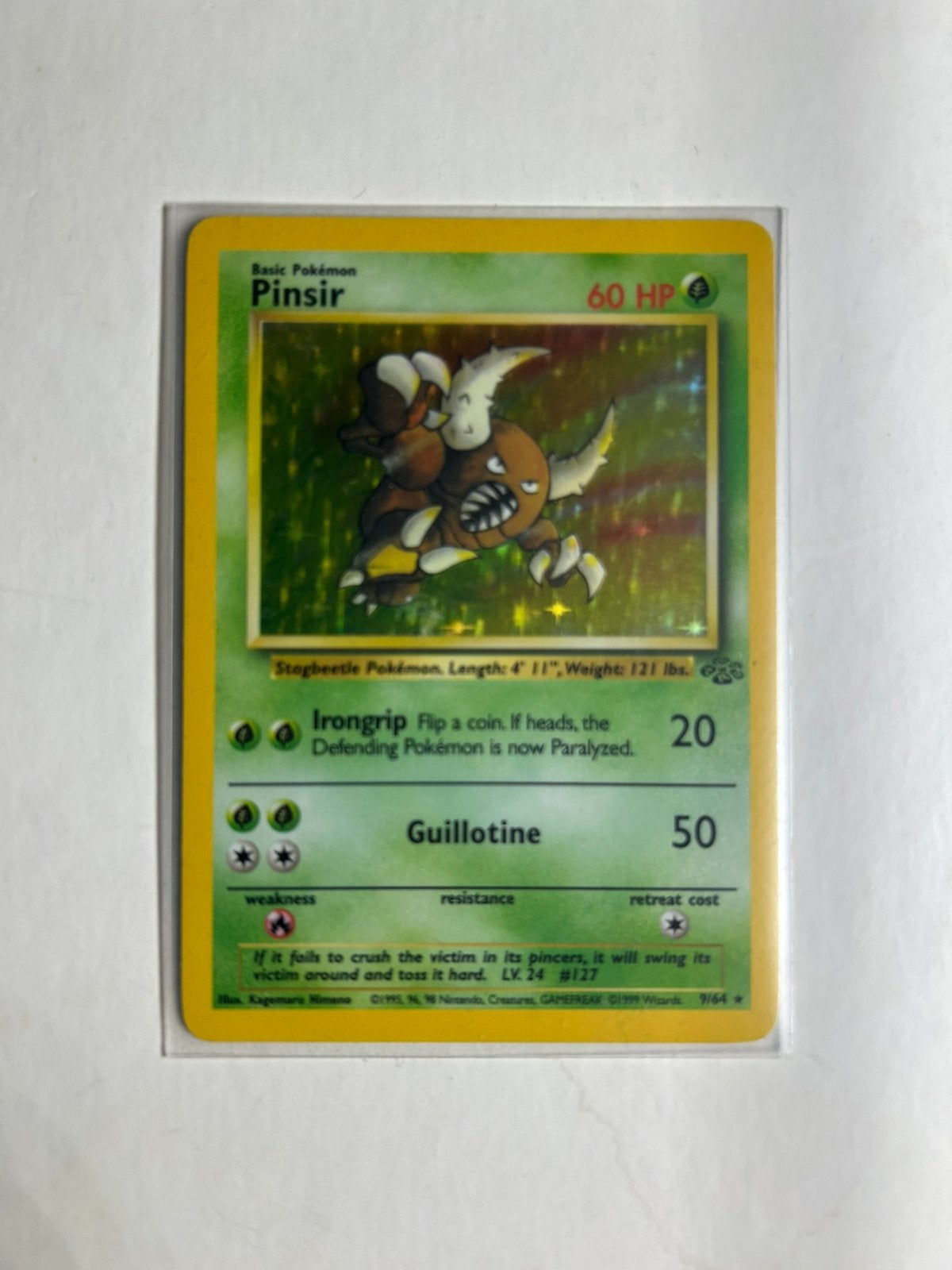 Pinsir (JU 9), Ophalen, Zo goed als nieuw