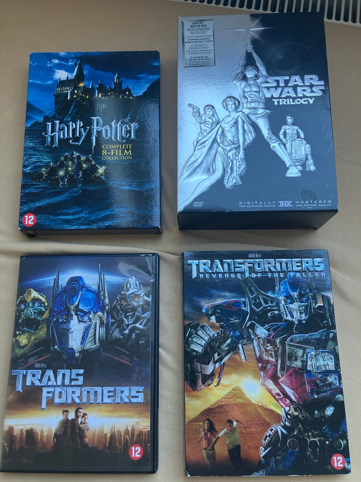 Harry Potter, Star Wars & Transformers DVD Collectie, Vanaf 12 jaar, Ophalen of Verzenden, Gebruikt
