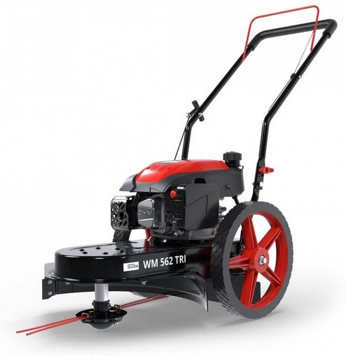 Benzine ruw-terrein hooggrasmaaier 4 takt power motor 4,1 Pk, Tuin en Terras, Ophalen of Verzenden, Nieuw, 50 cm of meer, Benzine-grasmaaier